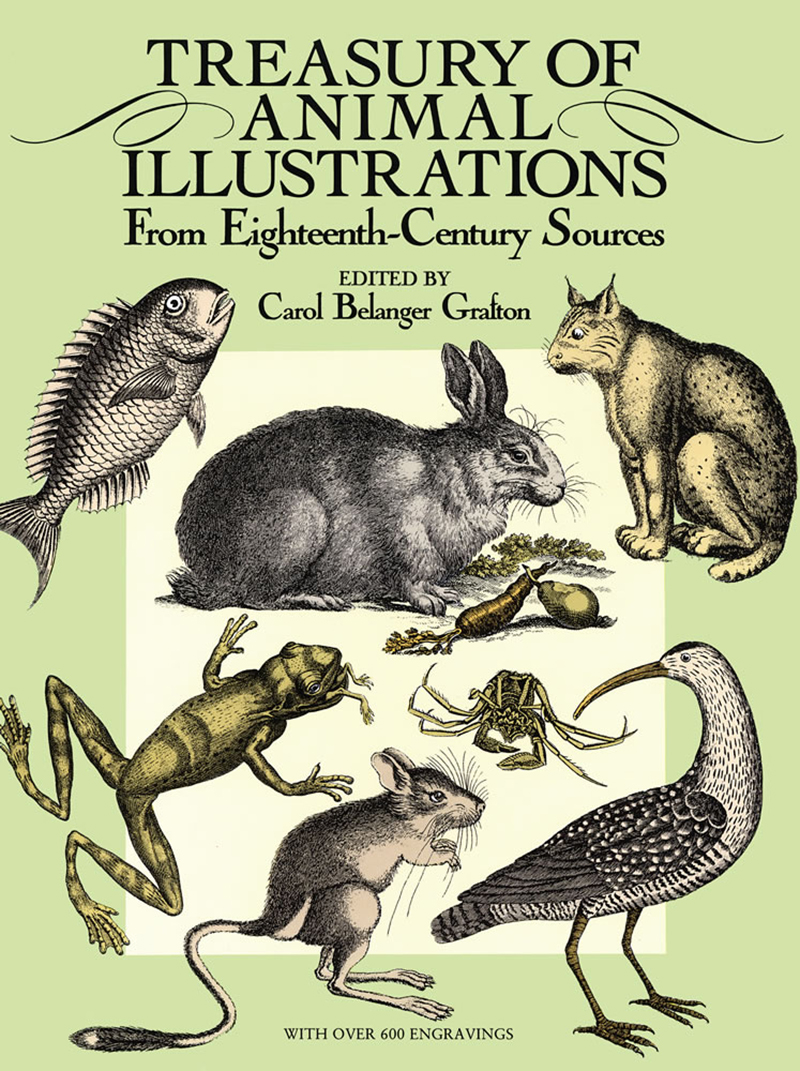 Treasury of Animal Illustrations from Eighteenth Century Sources