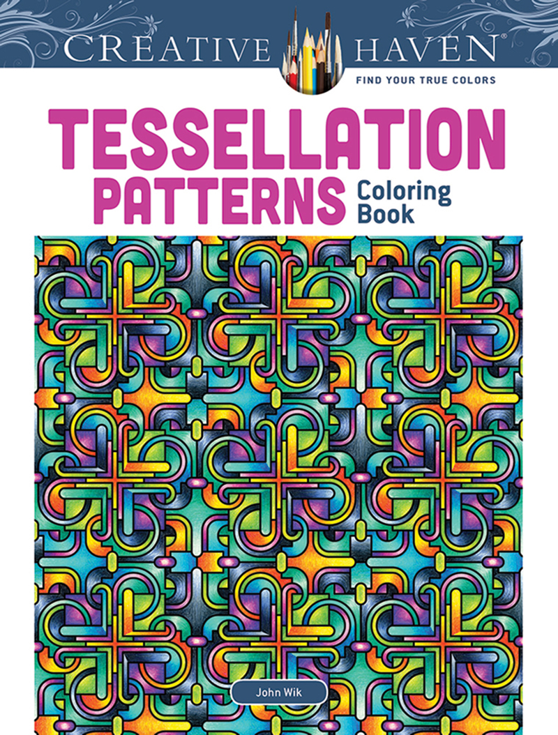 Creative Haven Tessellation Patterns Coloring Book