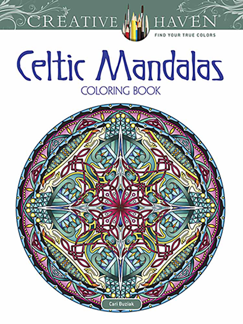 Creative Haven Celtic Mandalas Coloring Book