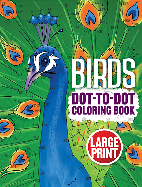 Birds Dot-to-Dot Coloring Book