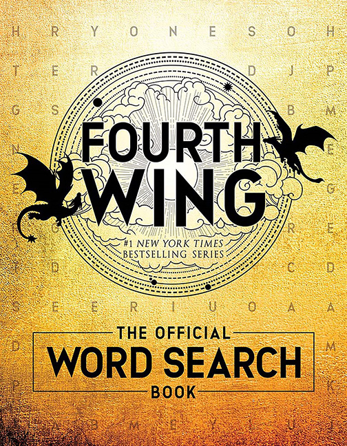 Fourth Wing: The Official Word Search Book