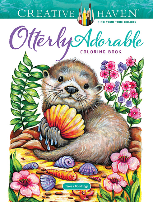 Creative Haven Otterly Adorable Coloring Book