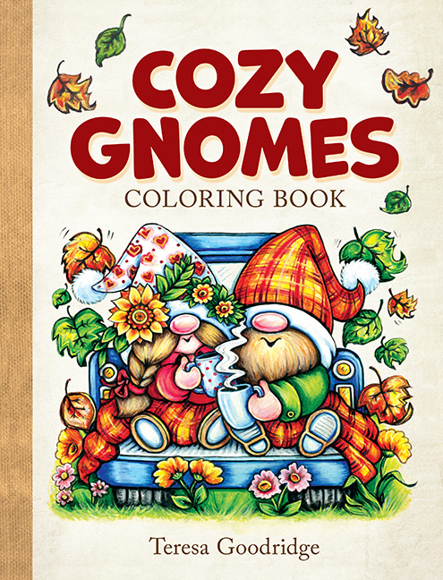 Cozy Gnomes Coloring Book