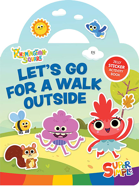 Super Simple Jelly Sticker Activity Book: Let's Go for a Walk Outside