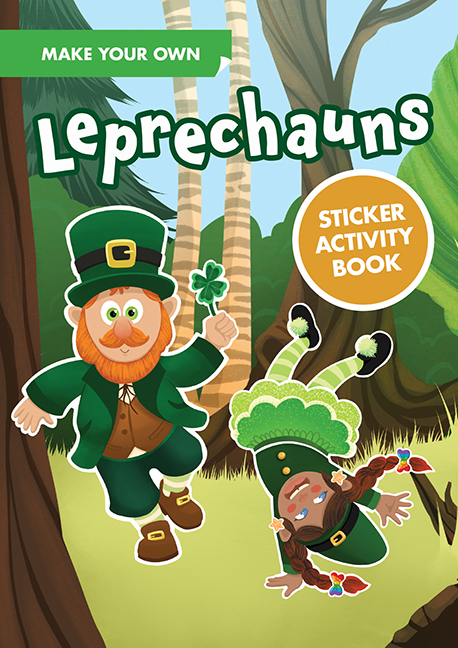 Make Your Own Leprechauns Sticker Activity Book