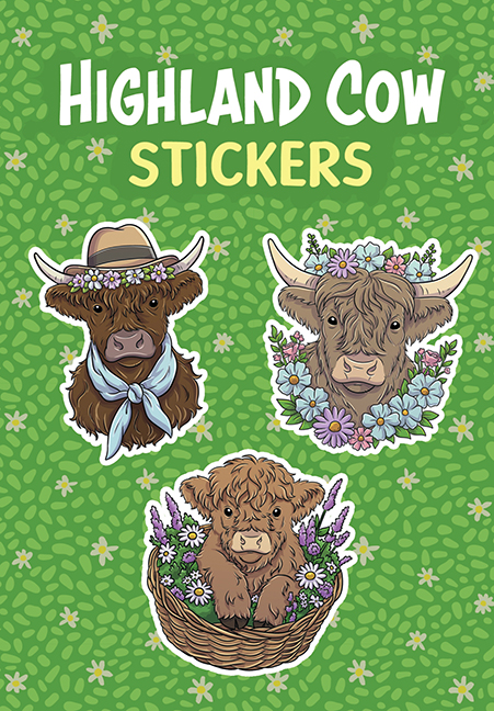 Highland Cow Stickers