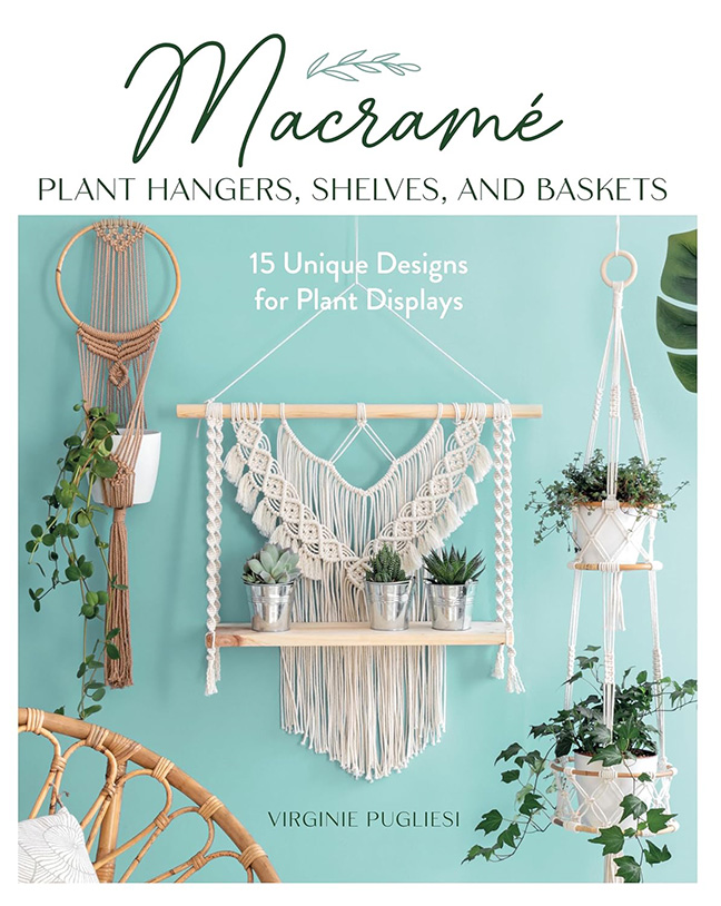 Macrame Plant Hangers, Shelves and Baskets