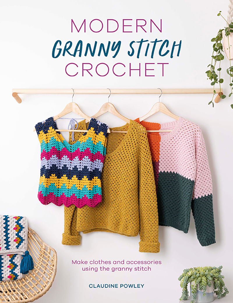 Granny Square Chic Crochet Book, Cassie Ward #L0475H