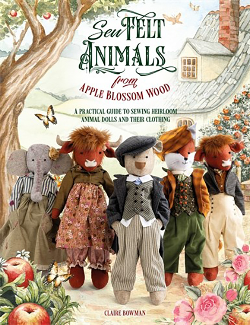 Sew Felt Animals From Apple Blossom Wood