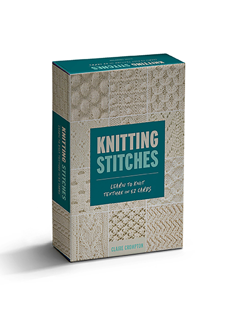 Knitting Stitches Card Deck