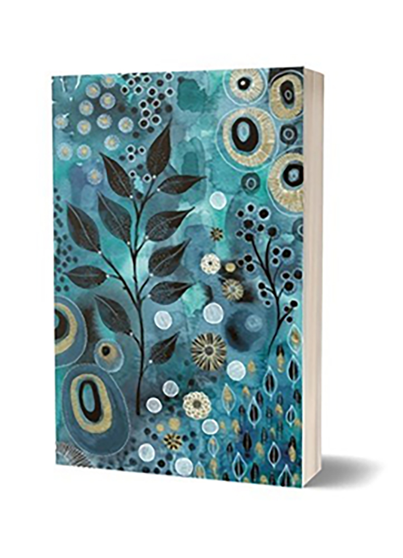 Abstract Leaf Notebook