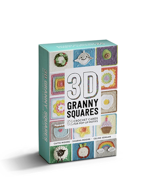 3D Granny Square Cards
