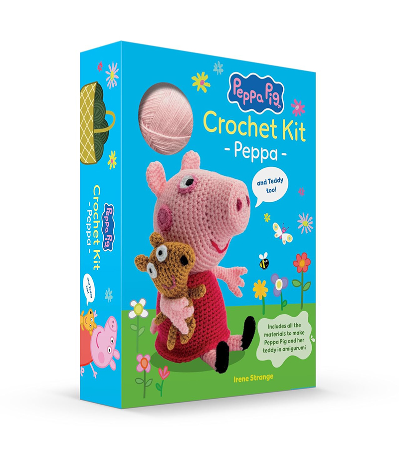 Peppa Pig Crochet Book & Kit: Peppa (and Teddy too!)