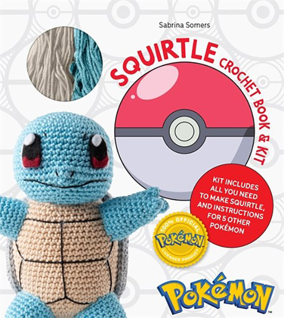 Pokémon Crochet Squirtle Book & Kit