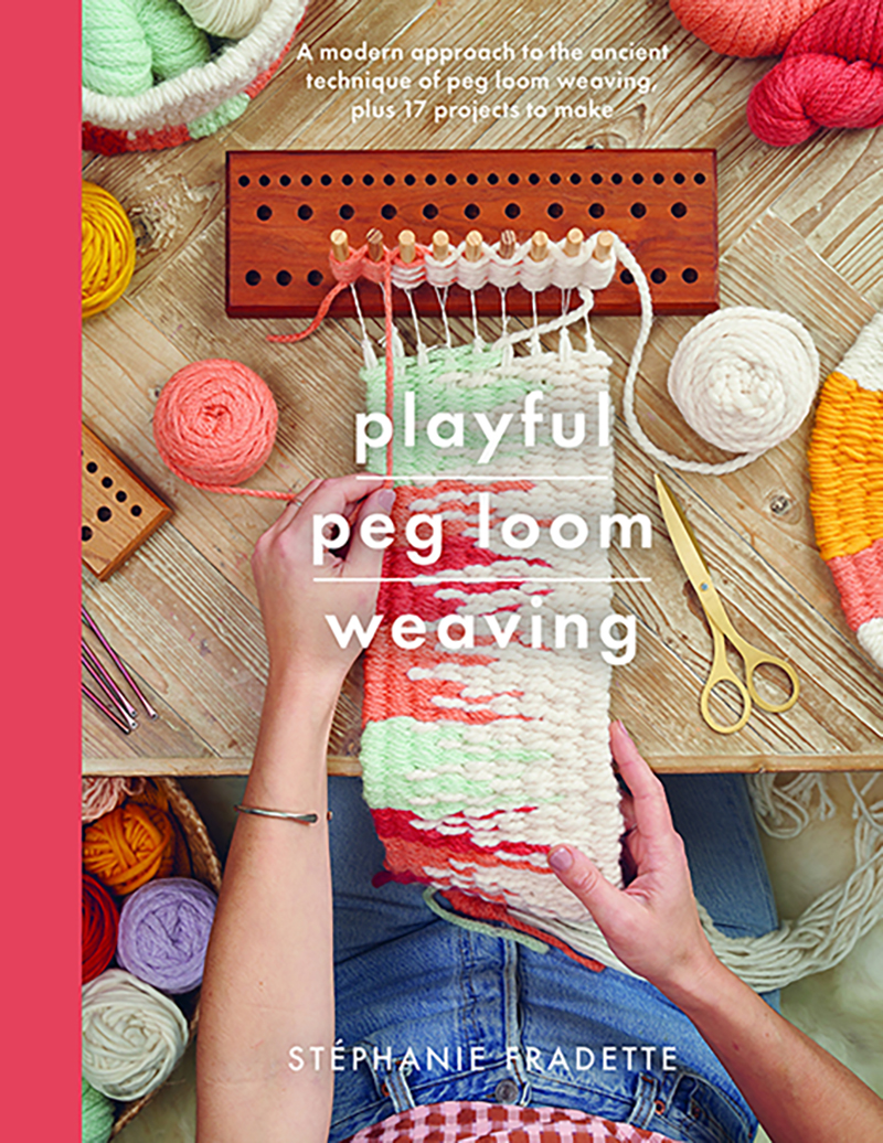 Playful Peg Loom Weaving