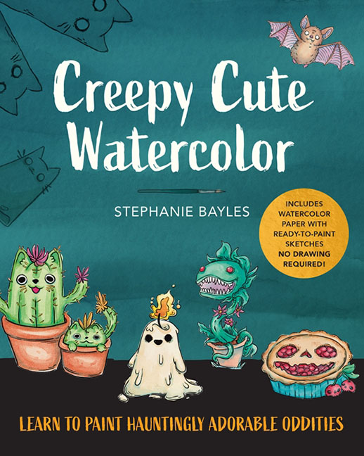 Creepy Cute Watercolor