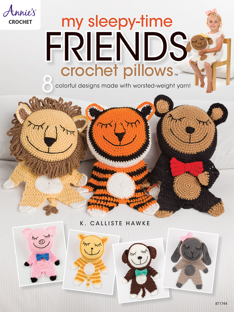 My Sleepy-Time Friends Crochet Pillows