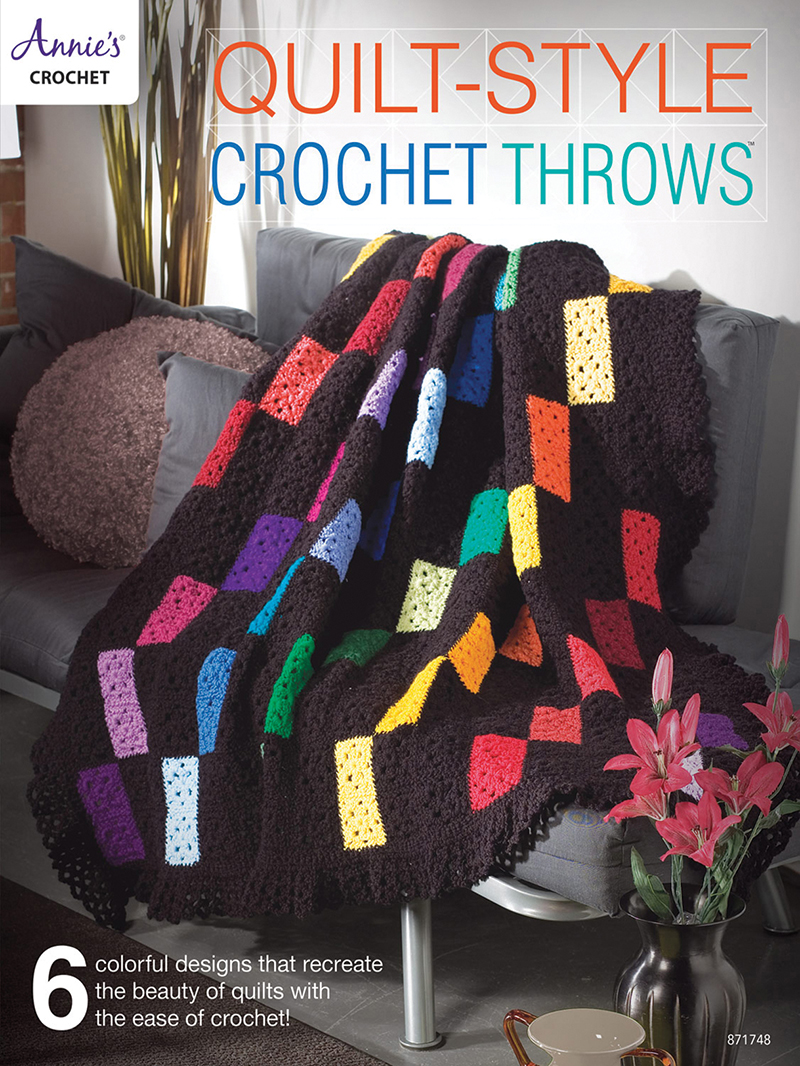 Quilt-Style Crochet Throws