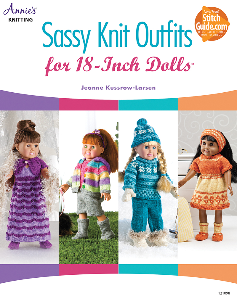 Sassy Knit Outfits for 18-Inch Dolls