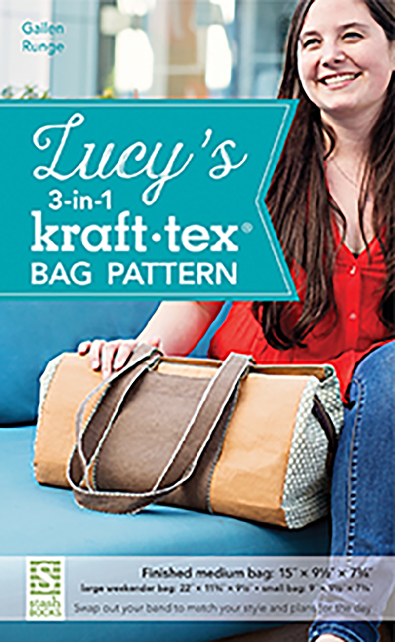 Lucy's 3-in-1 kraft-tex® Bag Pattern
