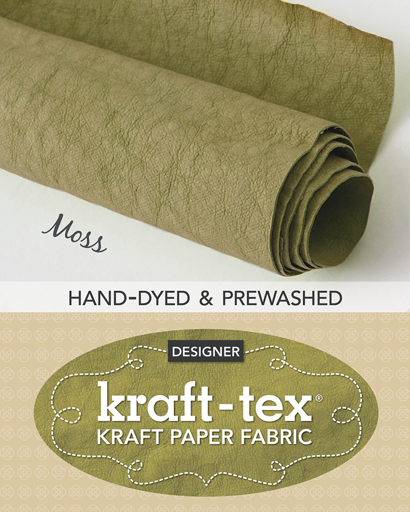 kraft-tex® Roll Moss Hand-Dyed & Prewashed