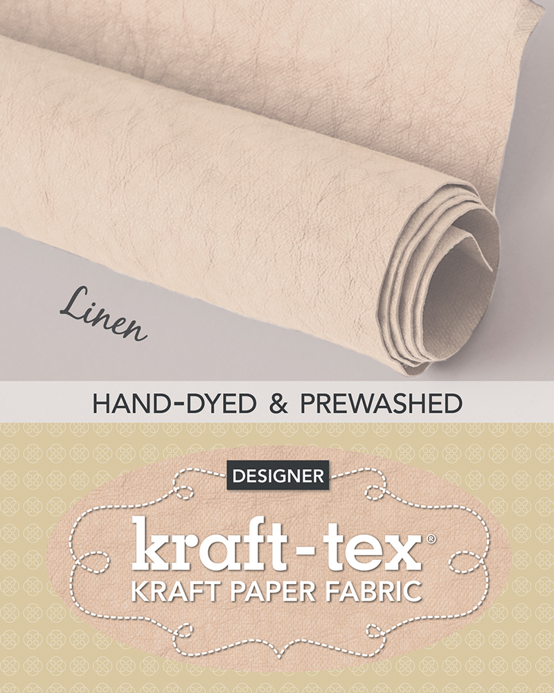 kraft-tex® Roll Linen Hand-Dyed & Prewashed