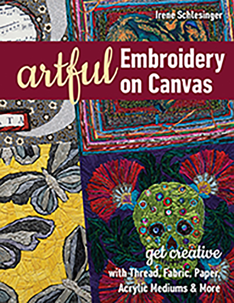 Artful Embroidery on Canvas
