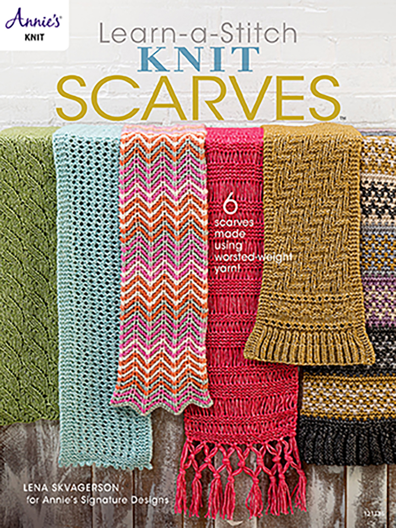 Learn-a-Stitch Knit Scarves