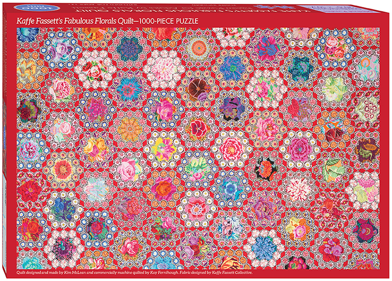 Kaffe Fassett’s Fabulous Florals Quilt Jigsaw Puzzle