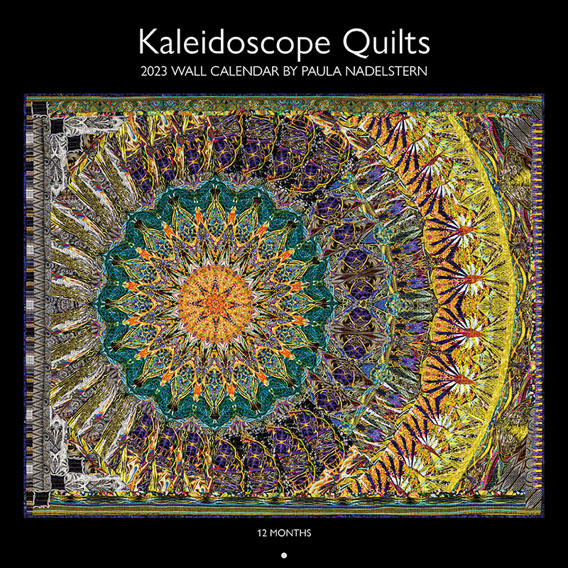 2023 Kaleidoscope Quilts Wall Calendar
