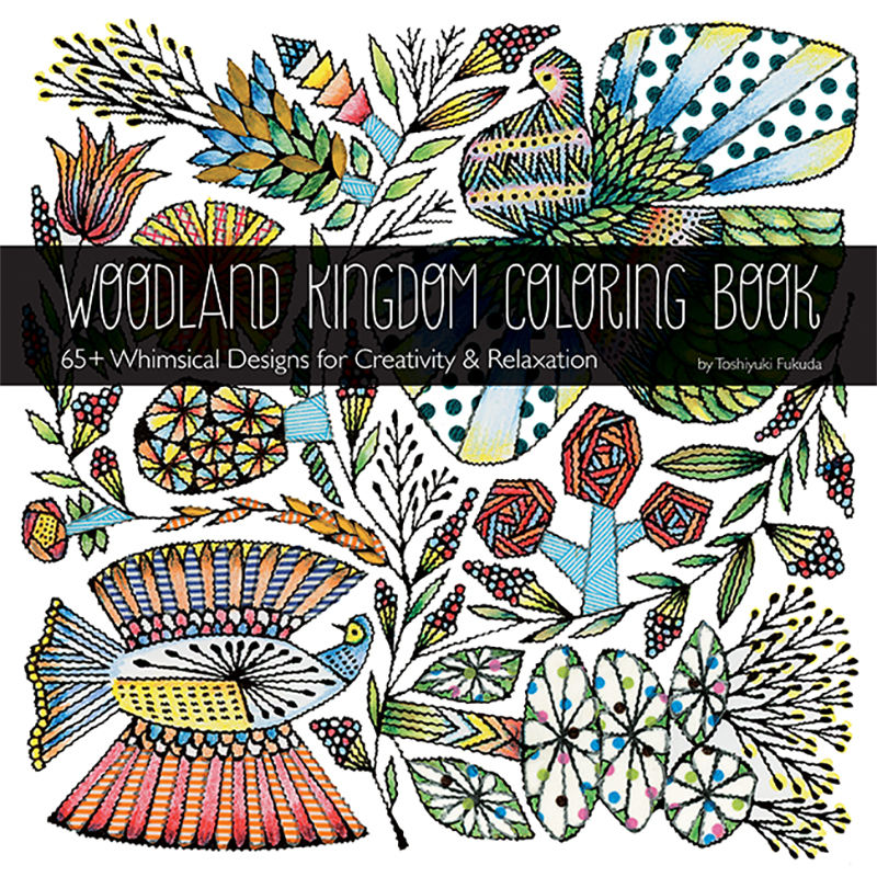 Woodland Kingdom Coloring Book