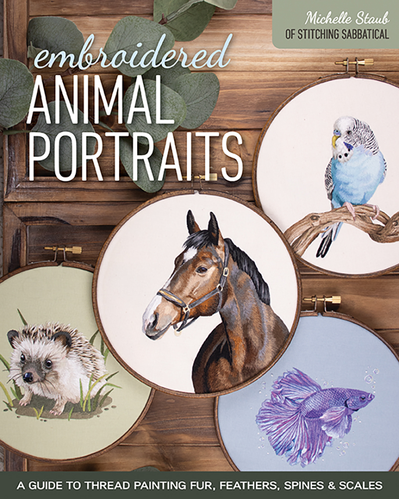 Embroidered Animal Portraits