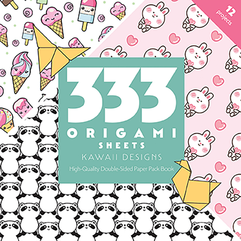 333 Origami Sheets Kawaii Designs