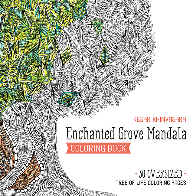 Enchanted Grove Mandala Coloring Book