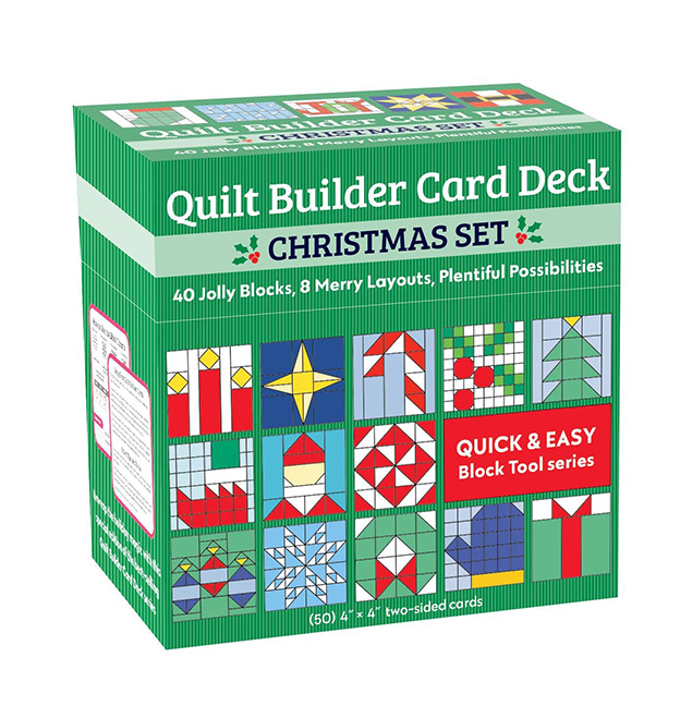 Quilt Builder Card Deck Christmas Set