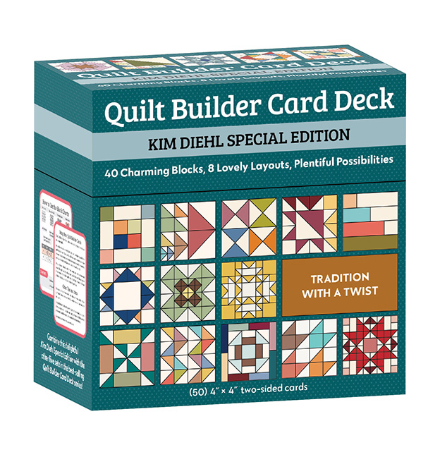Quilt Builder Card Deck  Kim Diehl Special Edition