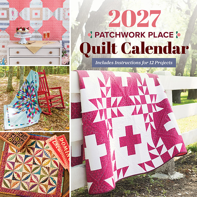 2027 Patchwork Place Quilt Calendar