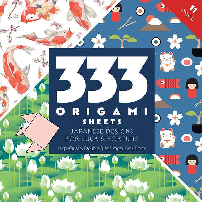 333 Origami Sheets Japanese Designs for Luck & Fortune