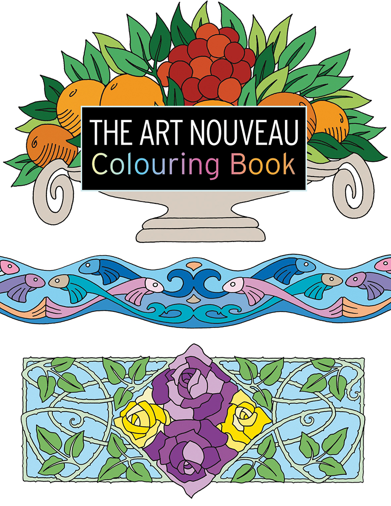 The Art Nouveau Colouring Book