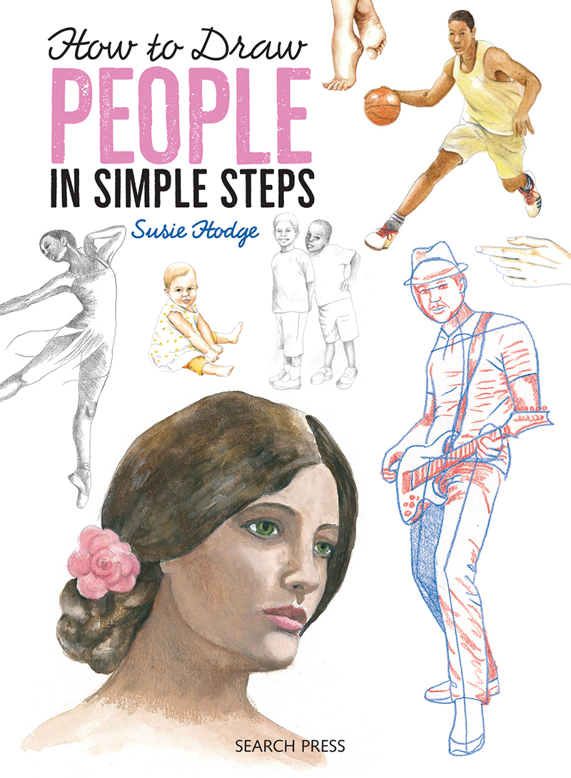 how to draw simple people