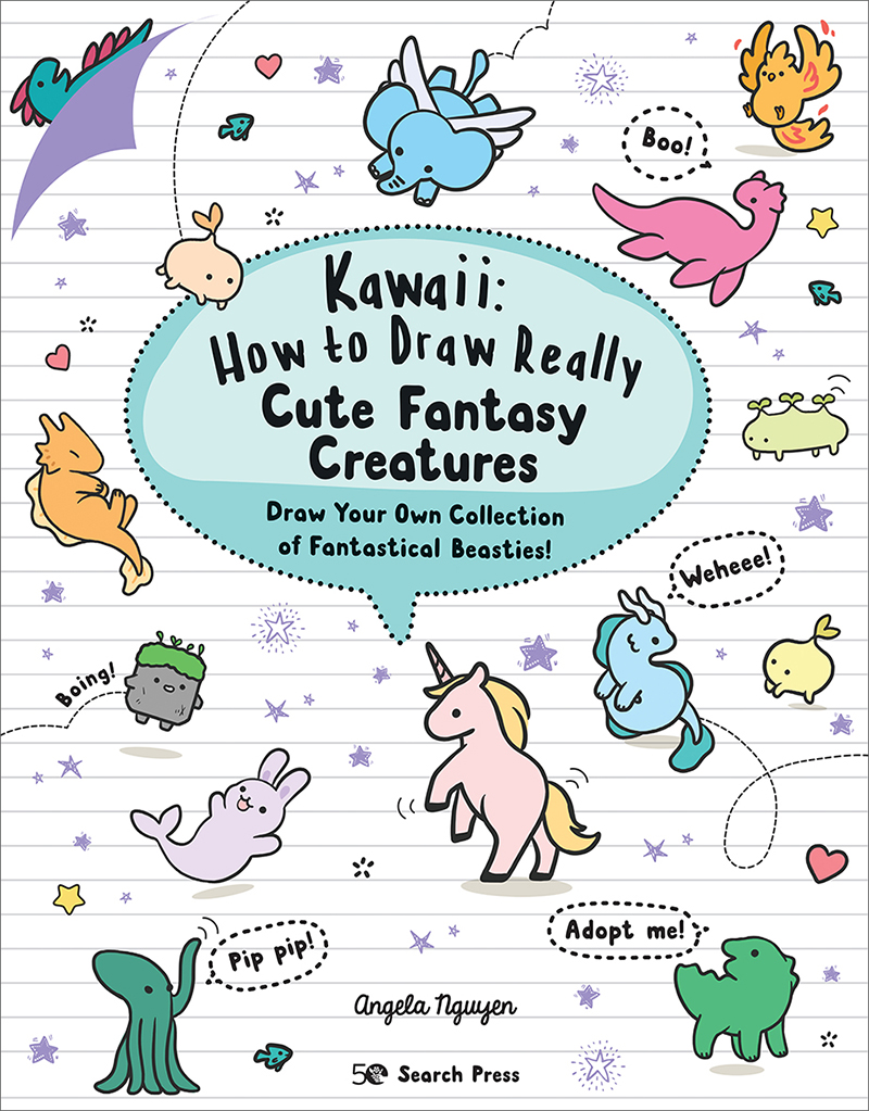 Search Press | How to Draw: Kawaii Animals by Yishan Li
