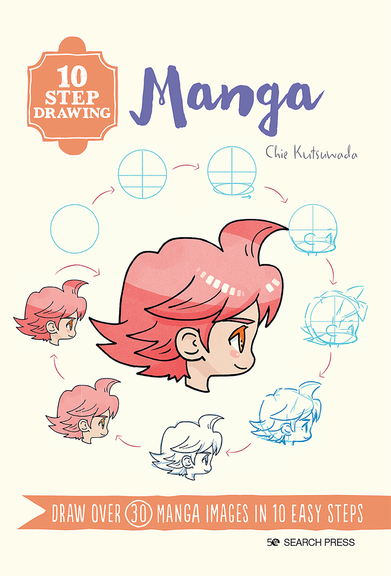 10 Step Drawing: Manga