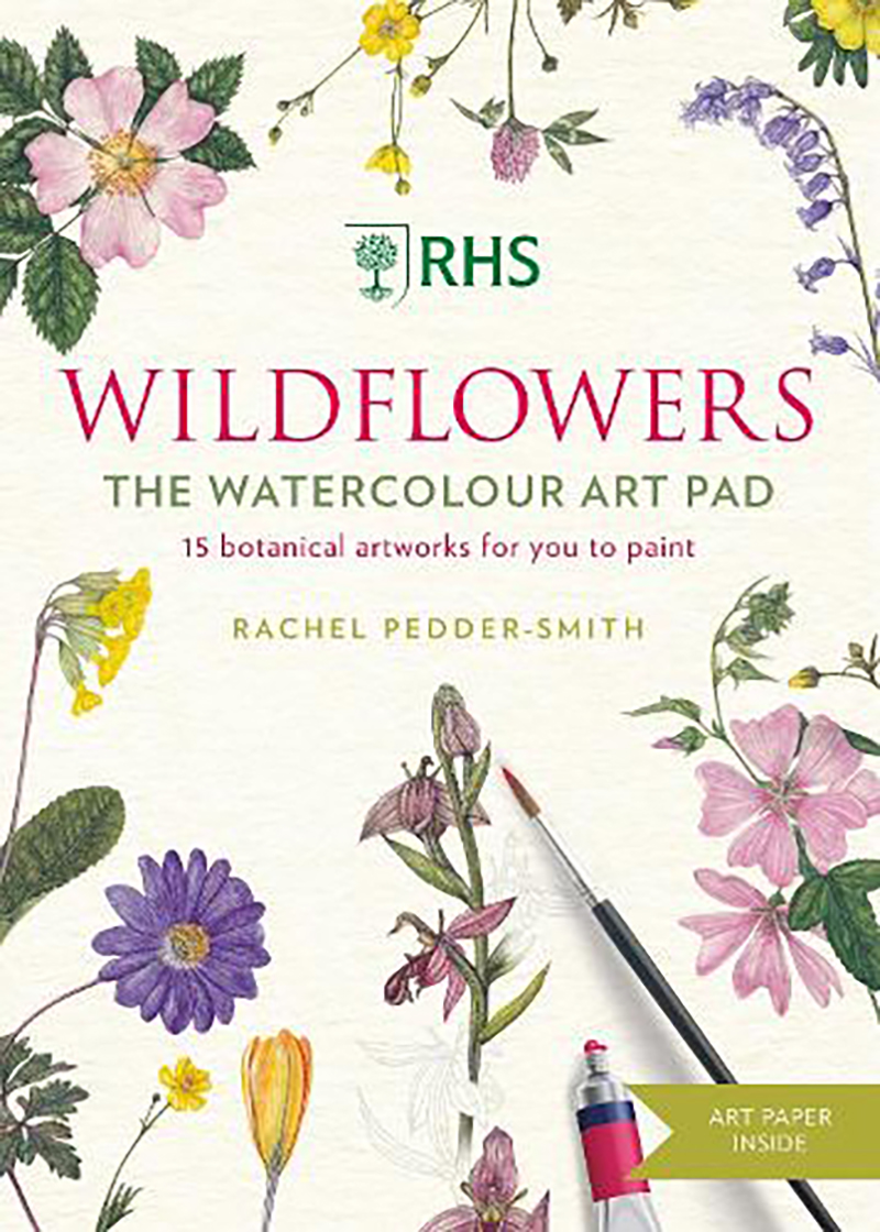 RHS Wildflowers Watercolour Art Pad