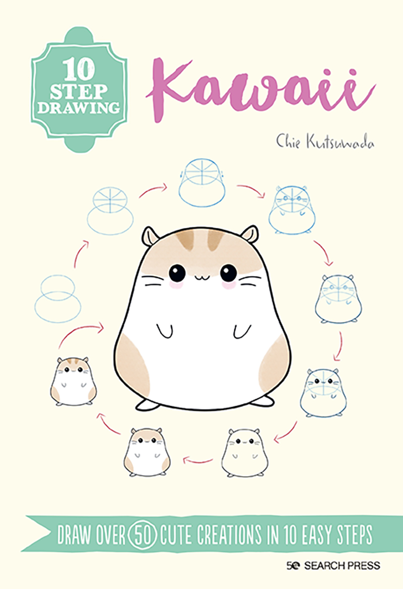 10 Step Drawing: Kawaii