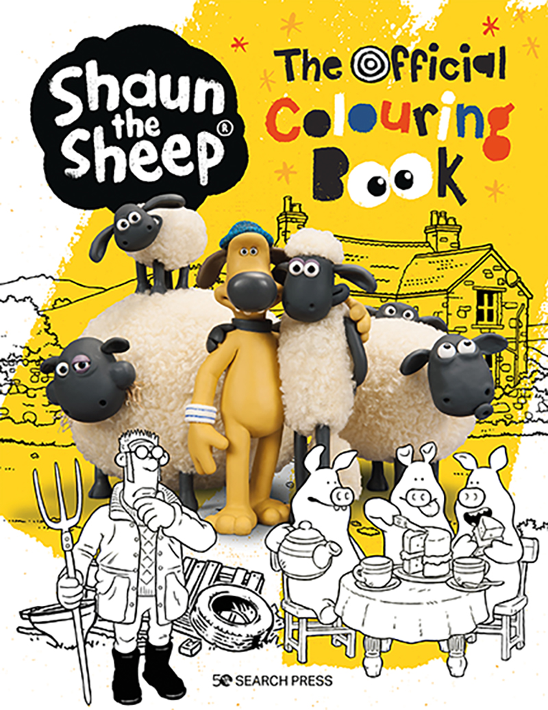 Shaun the Sheep: The Official Colouring Book
