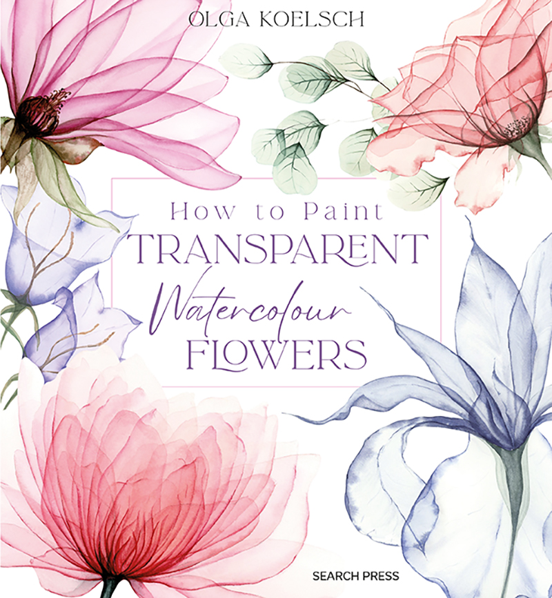 How to Paint Transparent Watercolour Flowers