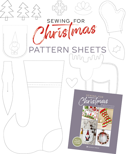 Sewing for Christmas PATTERN SHEETS (STANDALONE PACKET)