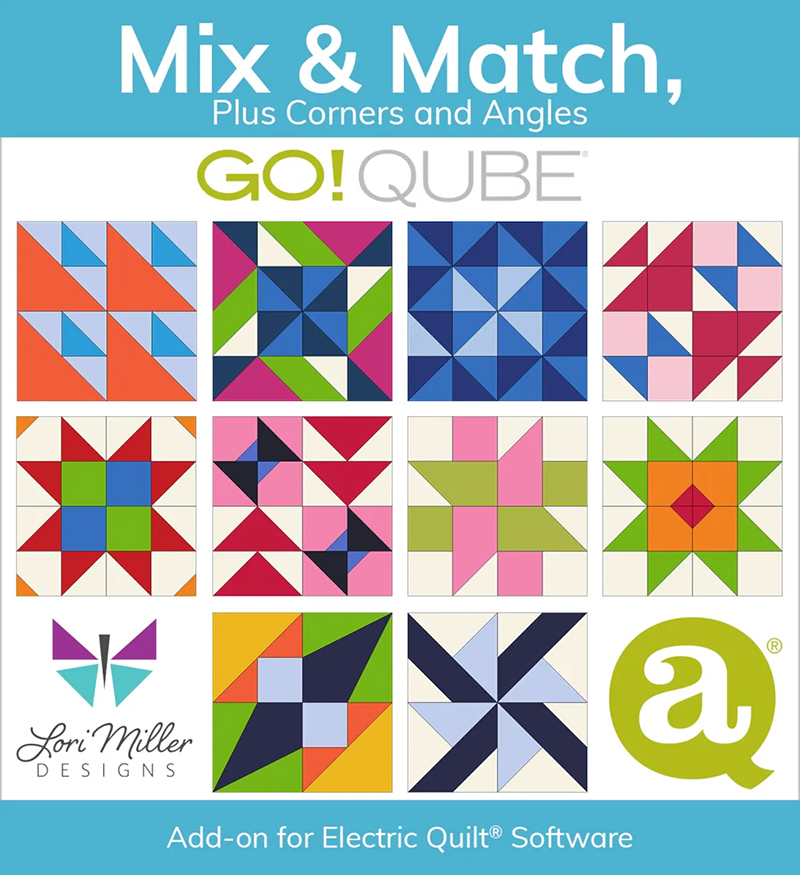 AccuQuilt GO! Qube: Mix & Match, Plus Corners and Angles