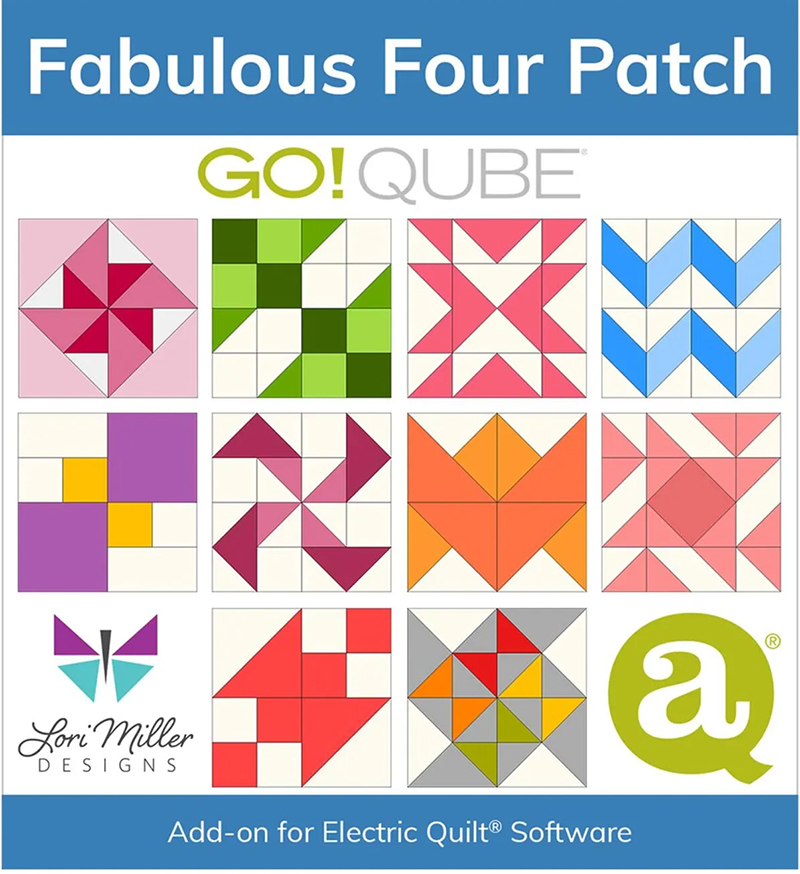 AccuQuilt GO! Qube: Fabulous Four Patch