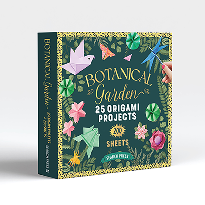 200 Origami Papers Botanical Garden